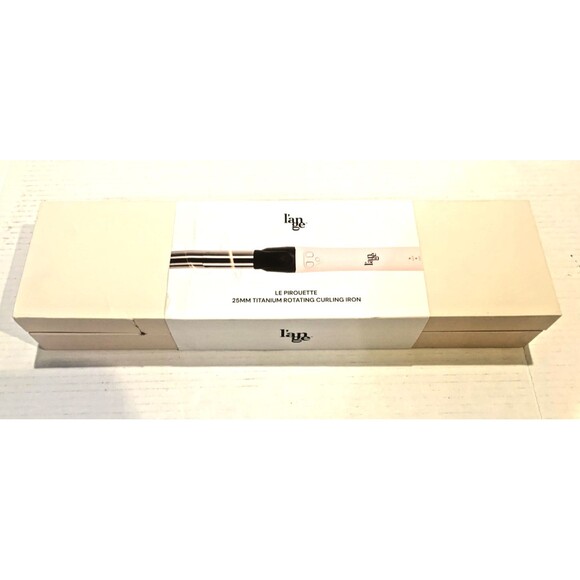 l’ange: Blush 25mm (1”) Le Pirouette Titanium Rotating Curling Iron New -SEE PIC - Picture 6 of 8